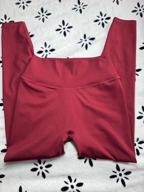 Paragon Fitwear Burgundy High-Waist Athletic Leggings